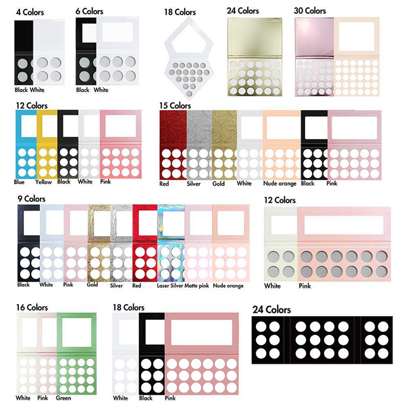 High Pigment Eyeshadow Palette Cosmetics Matte Glitter Makeup Szemhéjfesték