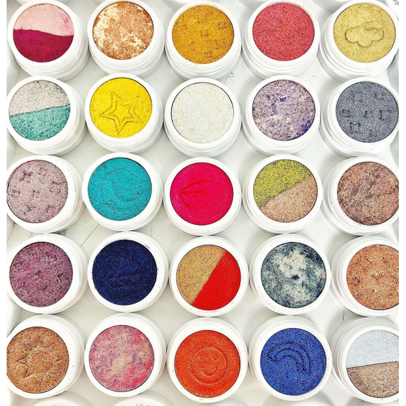 Szemhéjpúder paletta High Pigment Shiny Mica szemhéjpúder paletta Hot Sale Natural Range szemhéjpúder 25 színű