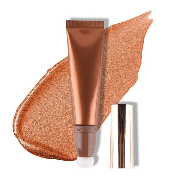 Cream Bronzer Contour Beauty Wand vízálló folyékony kiemelő és bronzosító smink