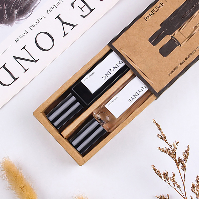 Parfüm, női díszdoboz szett, tartós könnyű illatú virágillat, 30 ml*2