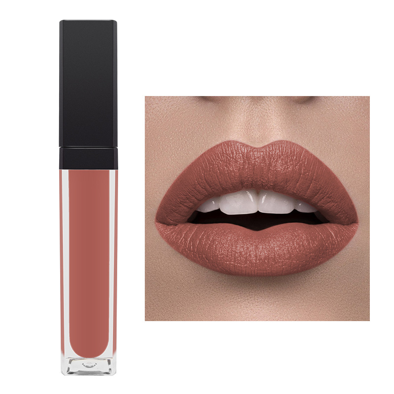 Testreszabás Rúzs Lipgloss Waterproof Metllic Makeup Lip Gloss Matte 33 szín