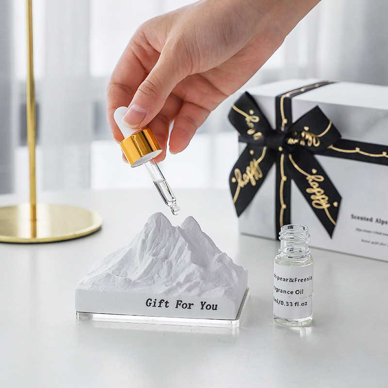 Tömör gipsz klíma diffúzor kő medál környezetbarát aromaterápiás autó belső dekoráció esküvői levegő kimeneti parfüm