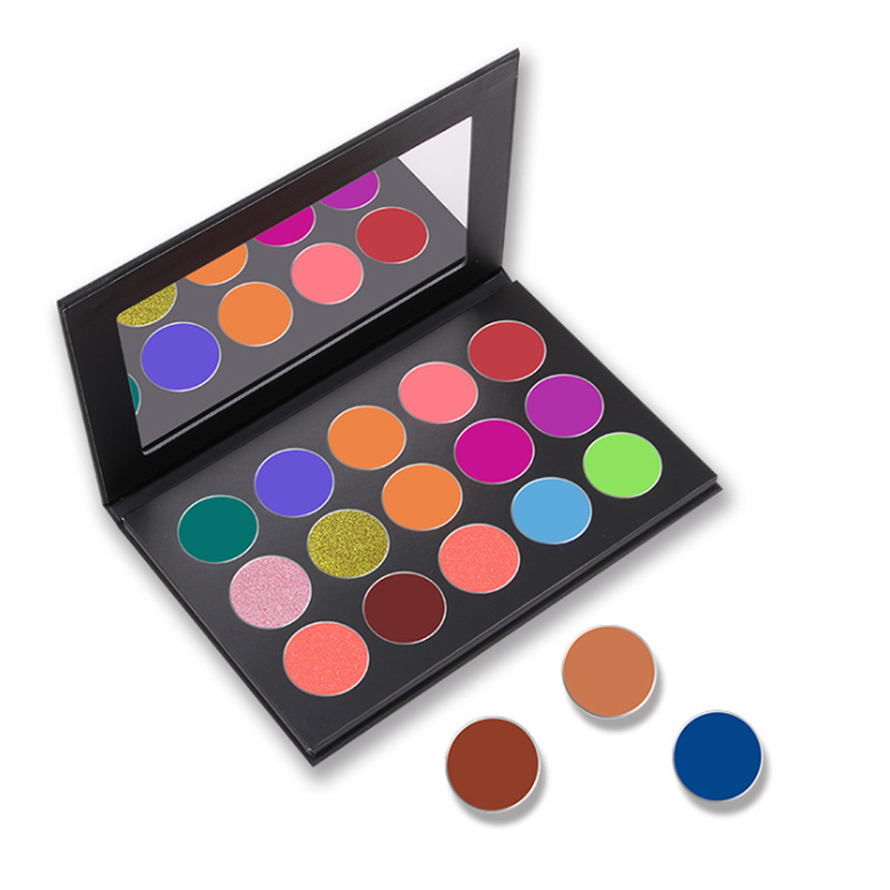 Make up Cosmetics 15 Color Pressed Glitter Matt Shimmer szemhéjpúder paletta